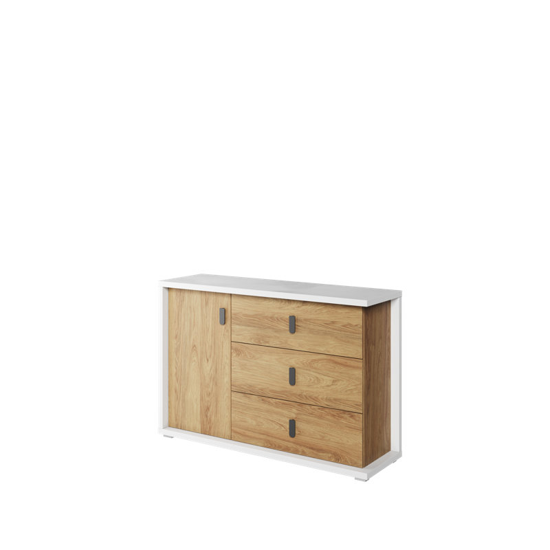  135 Cm Wide 3 Drawer Sideboard