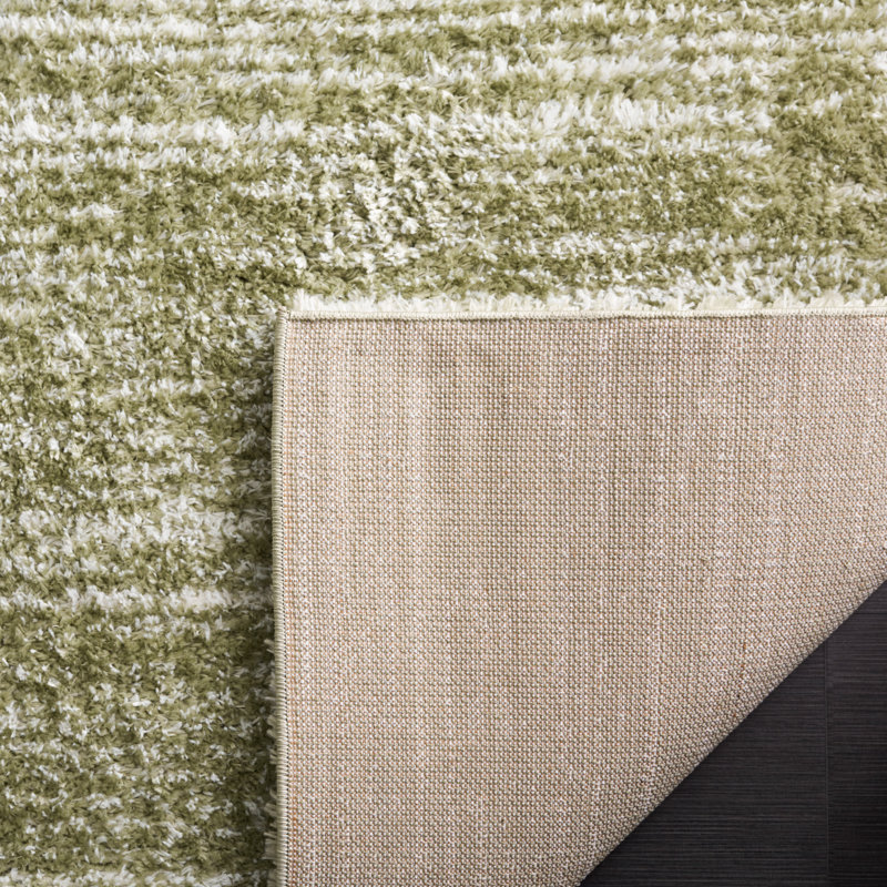 Shag Performance Abstract Rug, Rectangle 5' x 7'