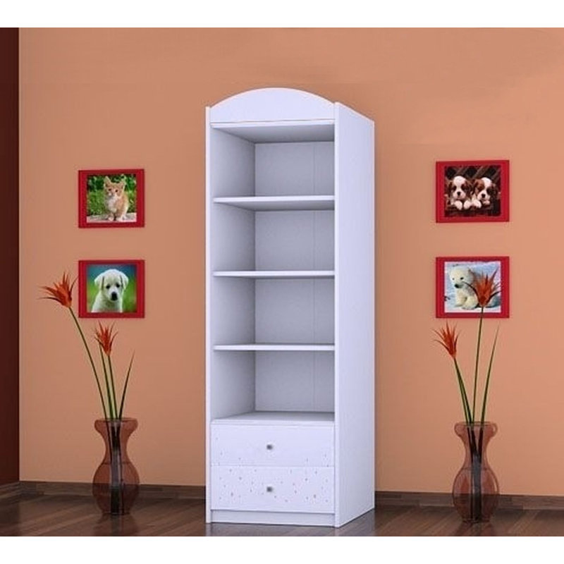 Montalvo 1 Door Wardrobe, White