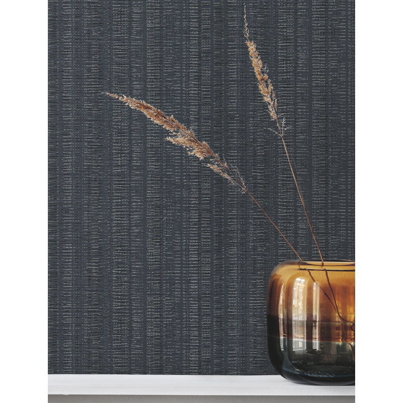 Striped Wallpaper Roll, Cotton