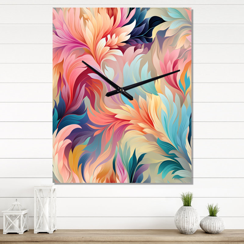 Janon - Horloge murale abstraite, Grand