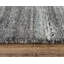 Tapis rayé gris touffeté à la main-2045340169