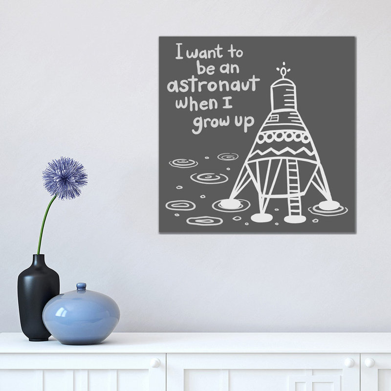 Outerspace/Black II by Noonday Design - Wrapped Canvas Print, 45.72cm H x 45.72cm W x 1.91cm D