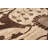 One-of-a-Kind 8'0" X 9'9" New Age Wool Area Rug in Tan/Dark Brown