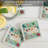Nebraska Home 4 Piece Tumbled Tile Coaster Set