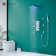 Herathena 3 Functions Temperature Based LED Light Shower System with 6 Body Jets and Rough-in Valve