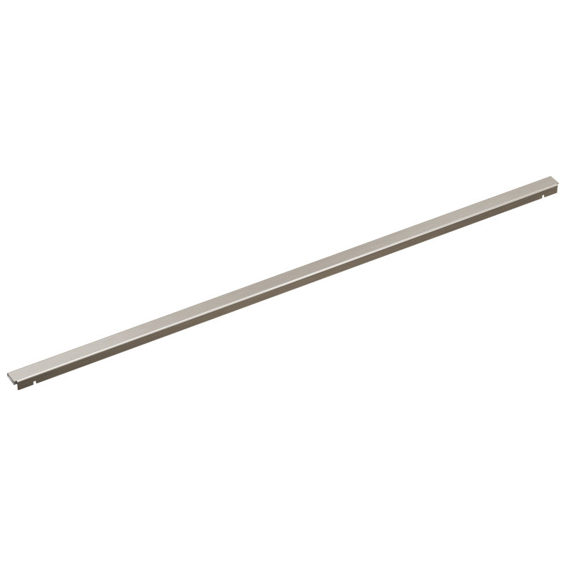 36" Linear Shower Drain Wall Edge, Stainless