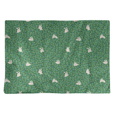 Napperon en coton 18 po Bunny Rabbit