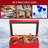 Northair -40°f Low Temperature Chest Freezer - 1.8 Cu Ft With 2 Removable Baskets-red