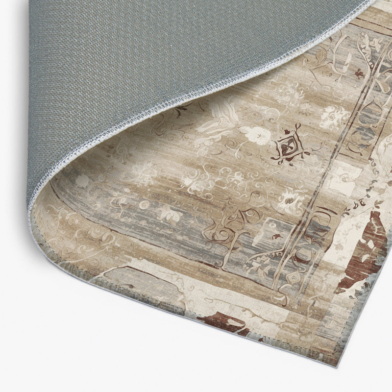 Satin Layers Indoor And Outdoor Area Rug, Rectangle 1'6" x 2'6"