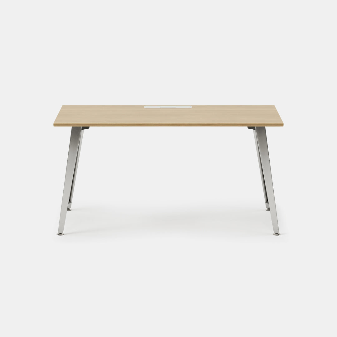 Writing Desk, 30" H x 60" W x 30" D, Mirror, Woodgrain