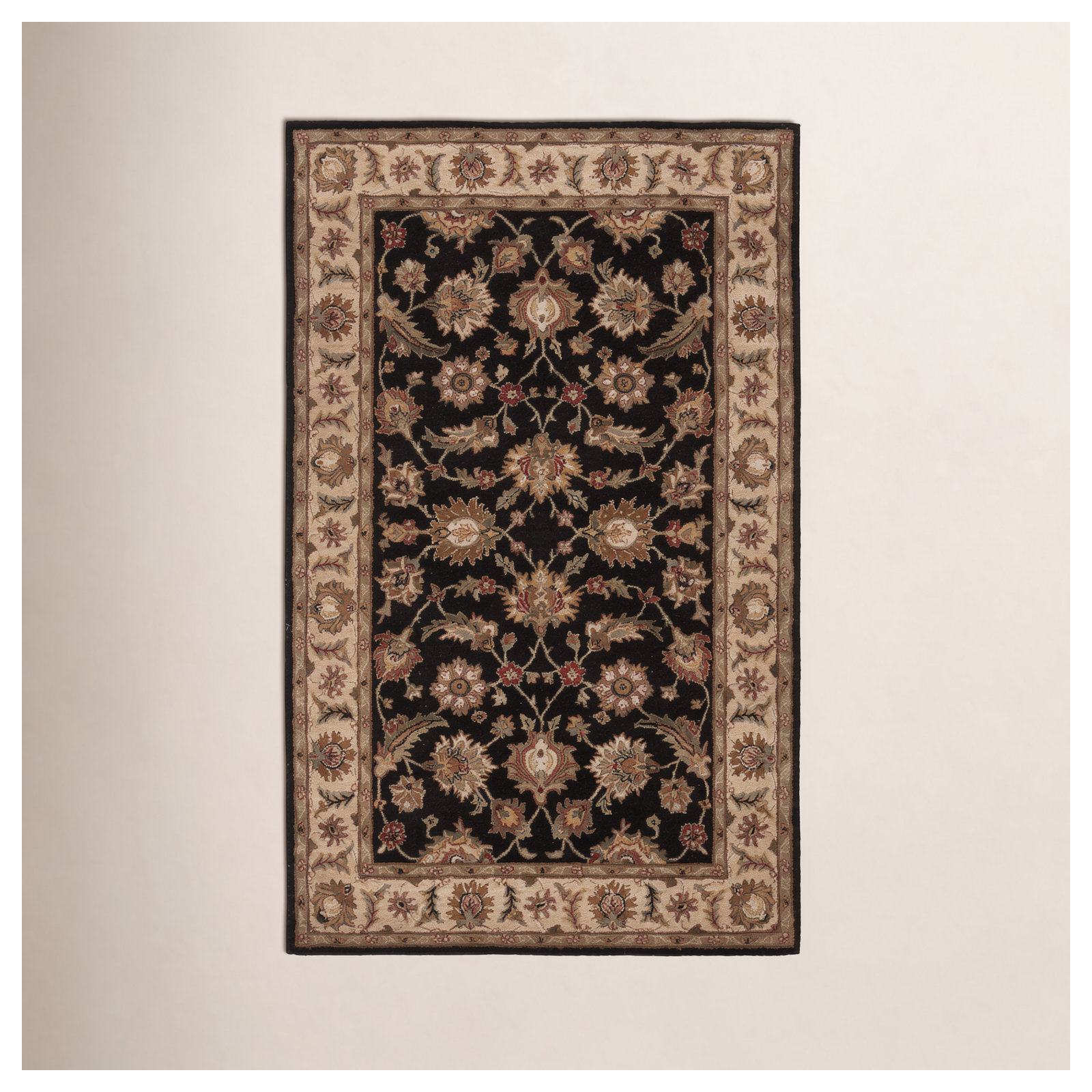 Lyndsay Handmade Wool Rug, Rectangle 4' x 6'