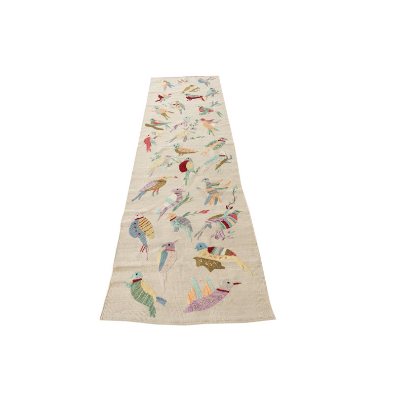 Tapis de couloir crème Odell