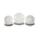 New Cottage Basic 18 Piece Dinnerware Set Service for 6