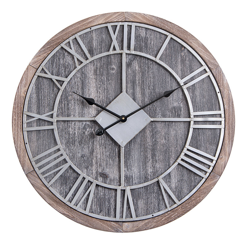 Très grande horloge murale 28 po Bernhard