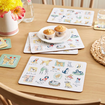 Best In Show Paper Printed MDF Placemat