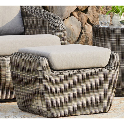 Cambelle Upholstered Outdoor Ottoman