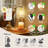 Candle Warmer Lamp with Timer, Dimmable, Adjustable Height - Electric Top Down Melting for All Jar Candles - Home Decor Wax Melter Light (Includes 2 Halogen Bulbs)-71598847-71598823