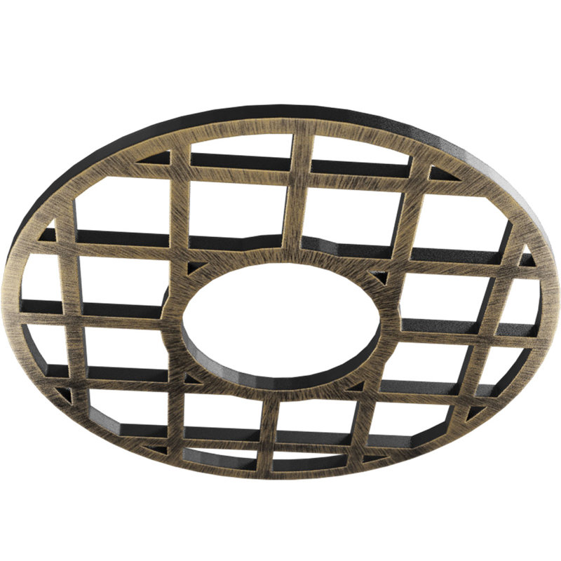 Médaillon de plafond de 20 po x P 7 po x P 7 po x P 1/2 po O'Neal de qualité architecturale, or pâle, Or pâle antique