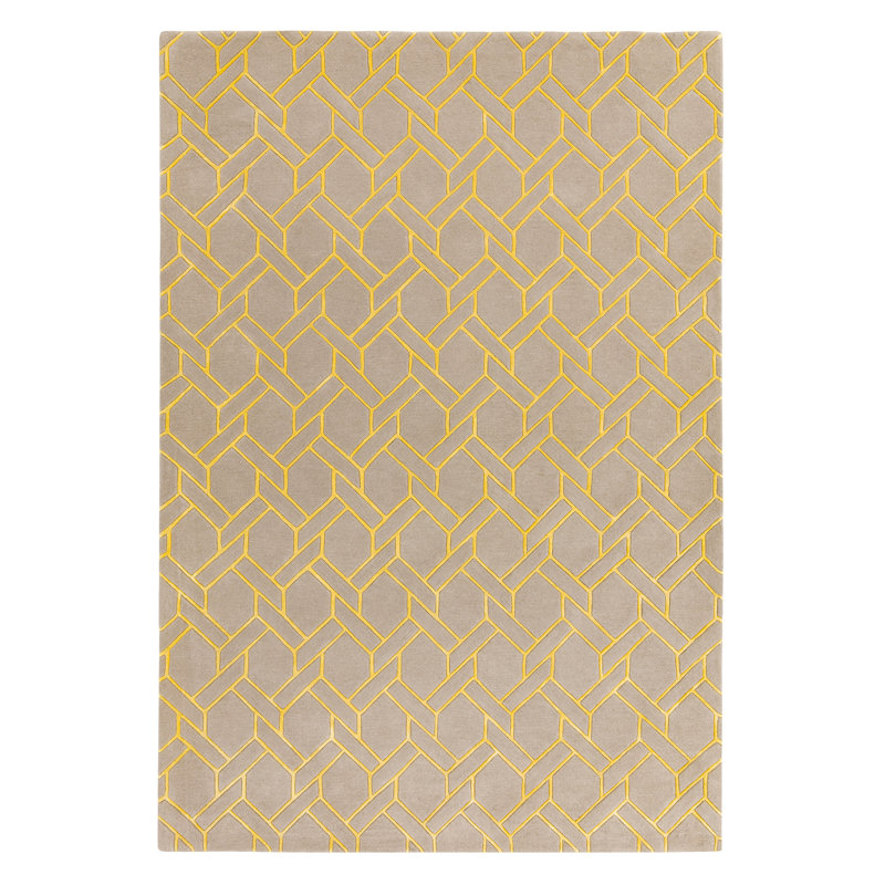 Geometric Hand Woven Area Rug, Rectangle 160 x 230cm