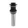 Push Pop-Up Bathroom Sink Drain with Overflow Holes