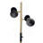 Axis Brassed Gold Floor Lamp With 4-Way Switch Double Spots With Metal Base