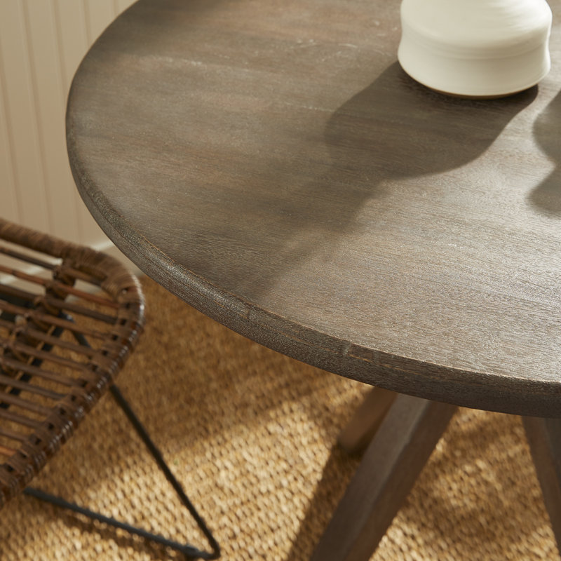 Mercier Round Solid Wood Dining Table