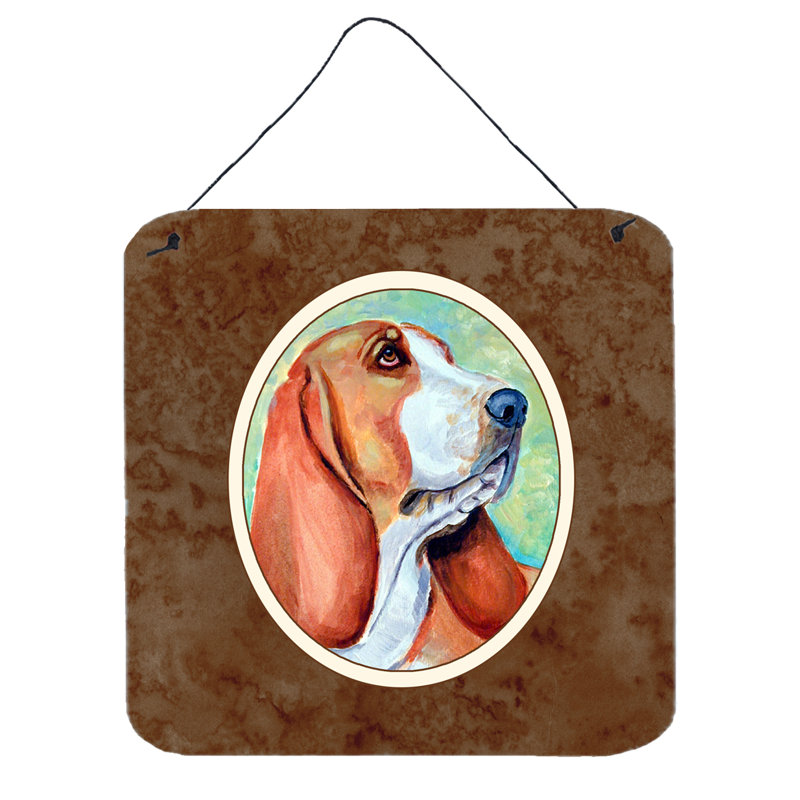 Décoration murale Basset hound