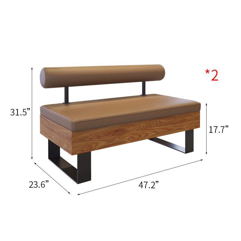 Banc de rangement haut de gamme simple