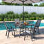 Katrine 4 - Person Patio Dining Set with Square Table