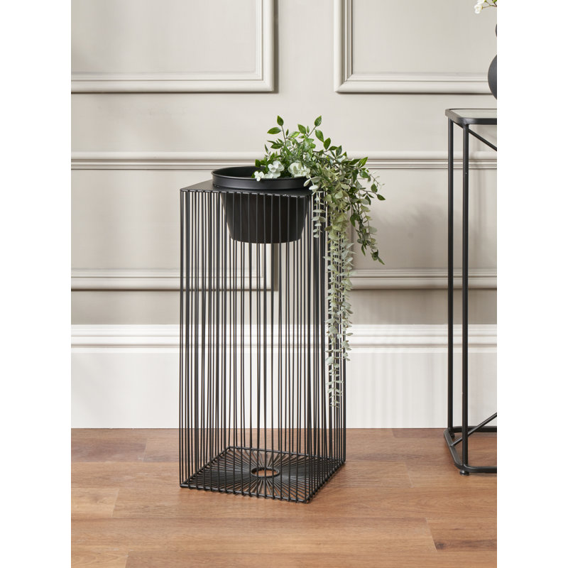 Metal Elevated Planter, 69cm H x 30cm W x 30cm D