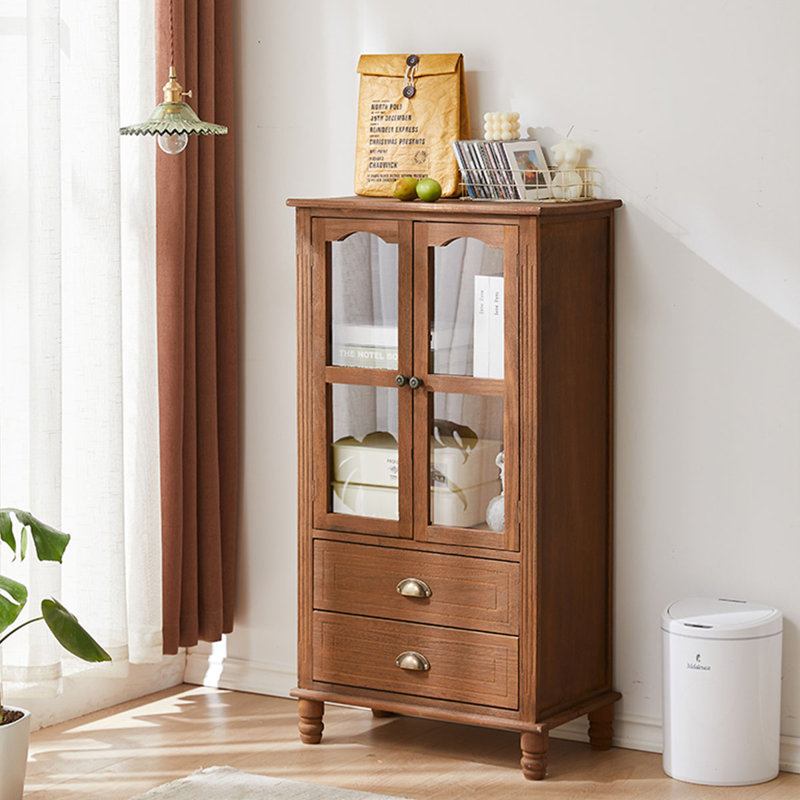 Vitrines en bois massif