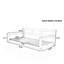 Structure de lit de jour de balançoire en bois pour lit simple avec balancelle de jardin avec 4 cordes de suspension pour l'extérieur, naturel Topmax-200489085
