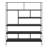 Mayores 72" Tall Rectangular Bookcase in Blackened Bronze