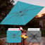 Parasol de terrasse 8,2 pi à DEL: Protection contre le soleil et la pluie avec éclairage ambiant-236663231