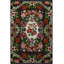 Tapis décoratif moderne à motif floral rose et rose lavable à la machine-1777093689