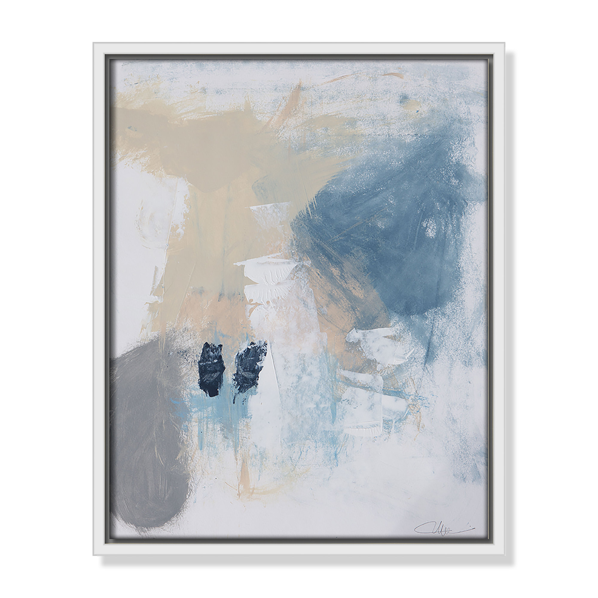 Coastal Carnival II Print by Casa Fine Arts, No Mat, 15.5" H x 12.5" W x 2" D, White Floater Framed Canvas