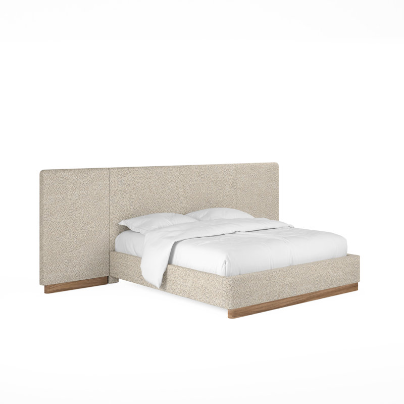 Portico Upholstered Panel Bed, King