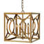 Ashleys 4 - Light Candle Style Rectangle Chandelier-57976245