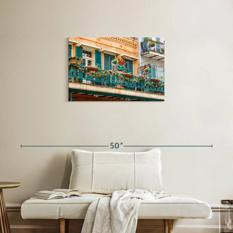Balcon Gras, H 20 po x l 30 po