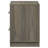 Edmondson Grey Oak 2-Drawer Nightstand-897932746