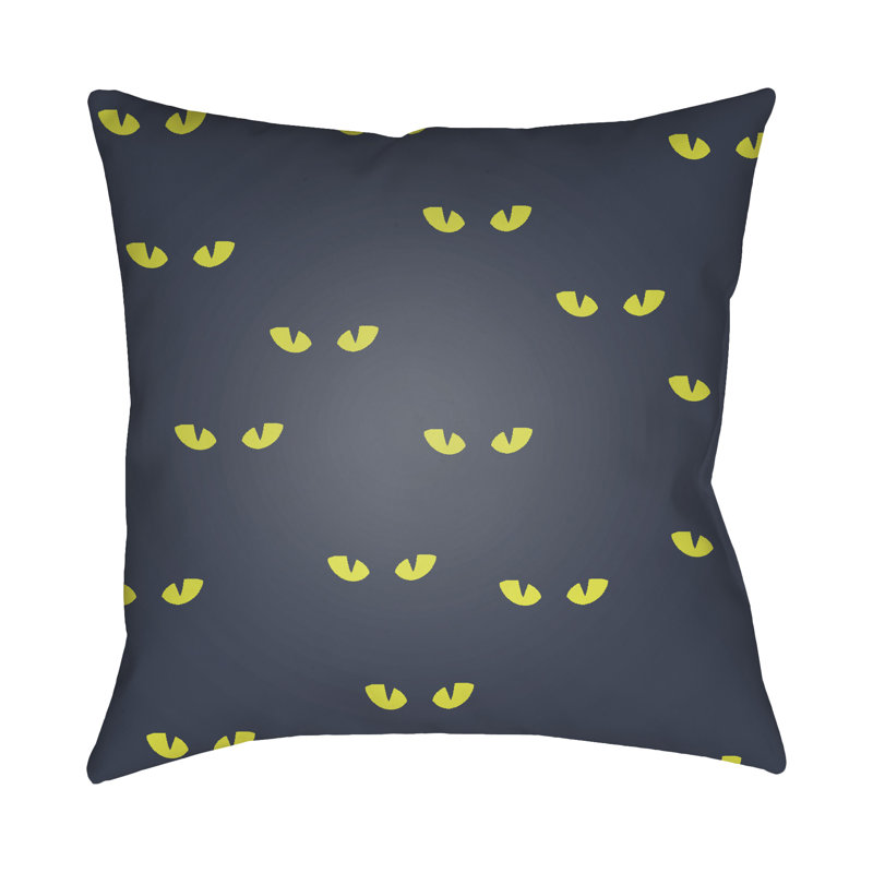  Indoor/Outdoor Throw Pillow, 20" H x 20" W x 4" D, Gray