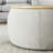 Round Storage Ottoman, 2 In 1 Function, Work As End Table And Ottoman,With Small Seat,Light Grey(25"X25"X14.7")-1697858267