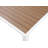 Noonan Rectangular Metal Extendable Outdoor Dining Table , 100.5'' in. W 39'' in. D-63541425