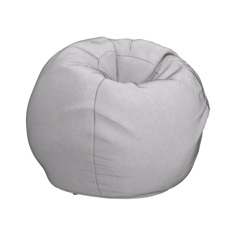 Fauteuil à billes Chrisholm, Tissu gris pâle, H 25 po x l 34 po x P 34 po