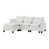 Velours blanc est en rupture de stock