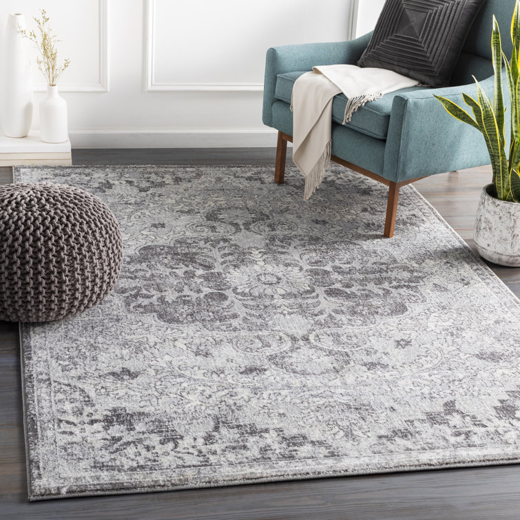 Tapis oriental gris Rosso
