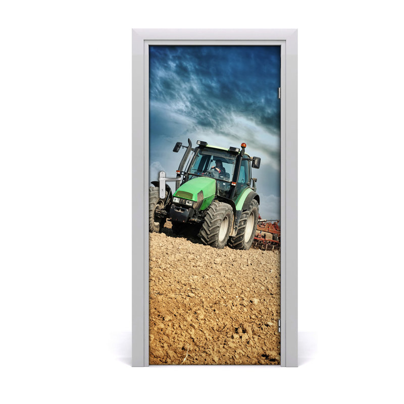 Vehicles Tractor Door Decal