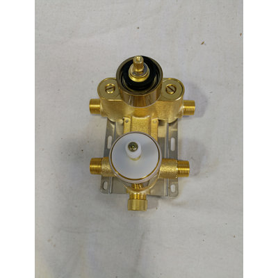 Chrome Square 12" Inch Rain Head 2Way Function Diverter Hand Spray Thermostatic -PB- Shower Kit