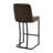 Modern Upholstered Counter Height Bar Stool With Metal Frame-109605483-109605480